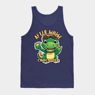 CROCODILE WAVING GOODBYE Tank Top